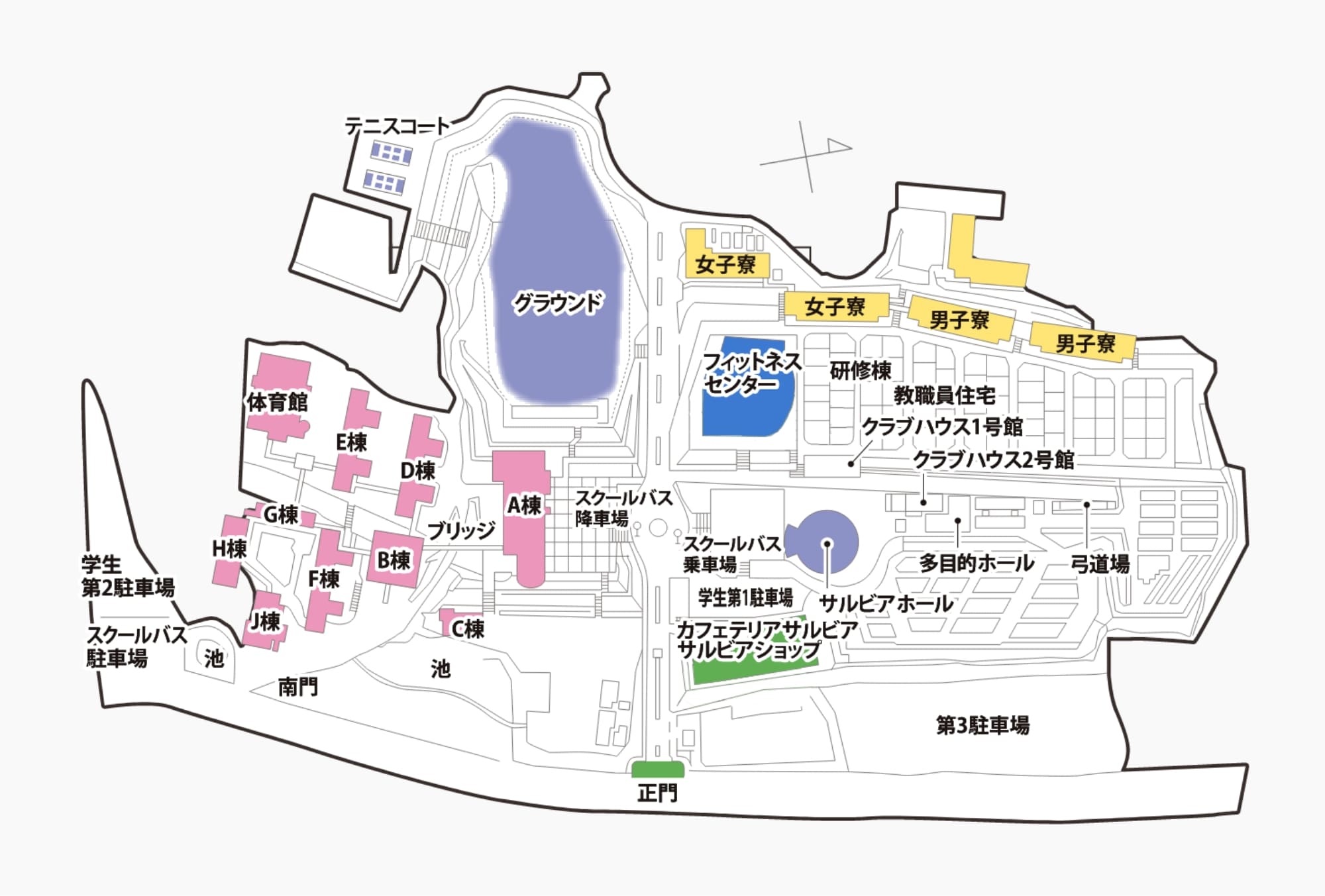 姫路キャンパス地図