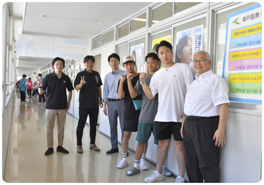 高大連携校である徳島県立小松島高校の文化祭に参加しました。