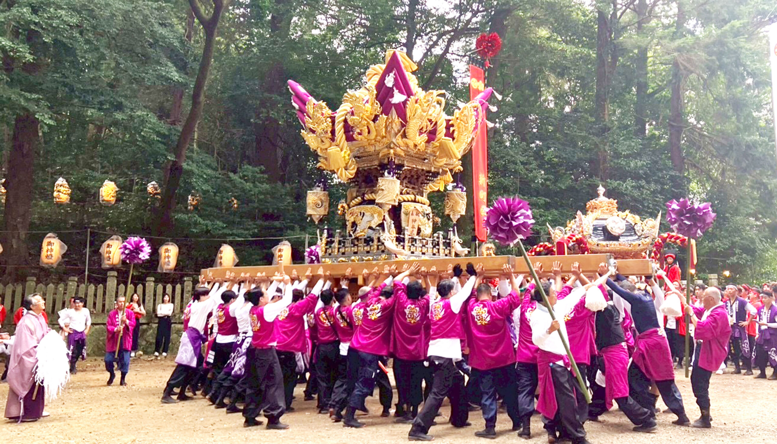 2025年福崎町秋祭り（神谷地区に留学生が参加させていただきました）