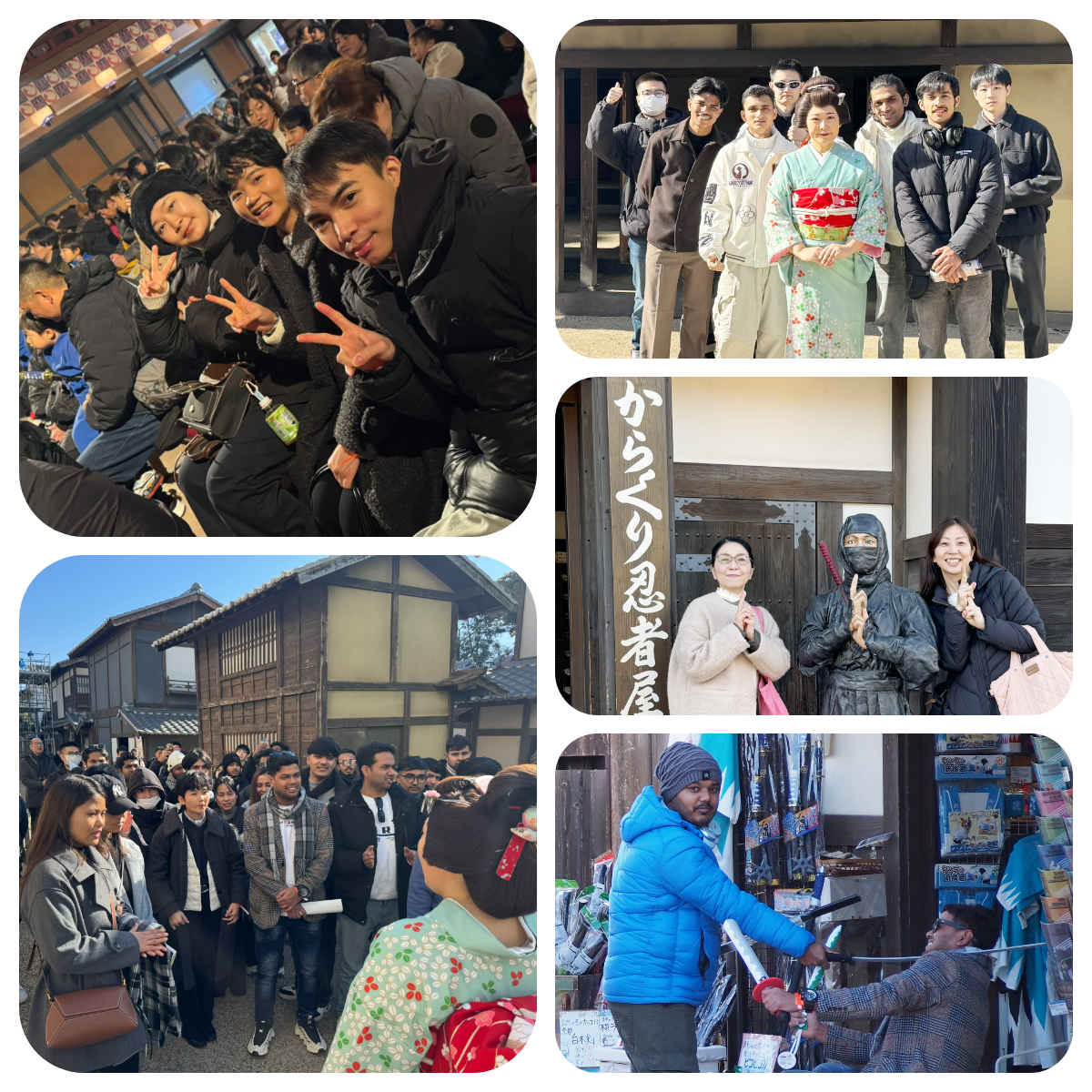 “東映太秦映画村”へ行ってきました。（大阪天王寺キャンパス）