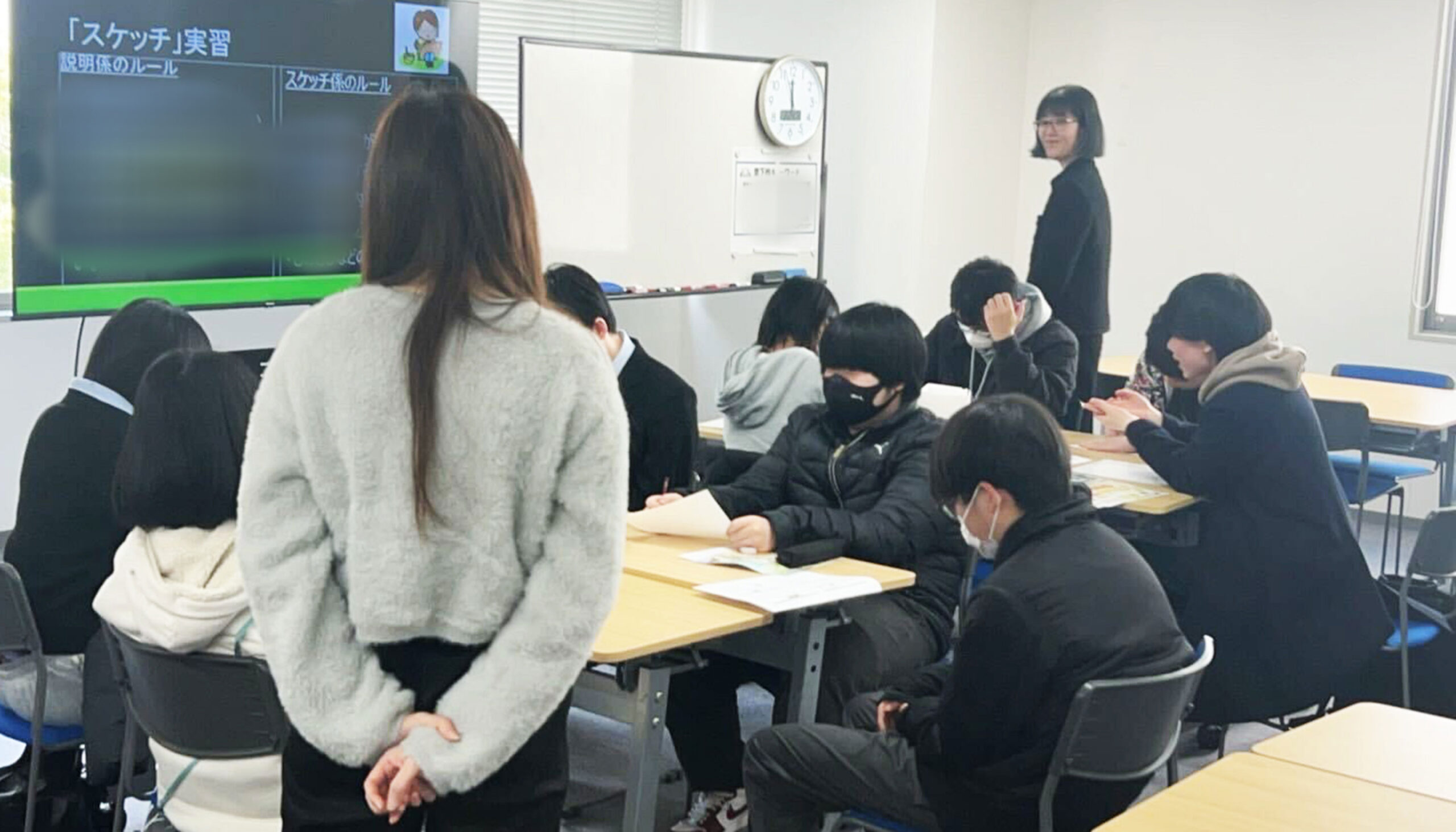 出前授業「体感しよう！コミュニケーションのチカラ」＜おおぞら高等学院神戸キャンパス＞