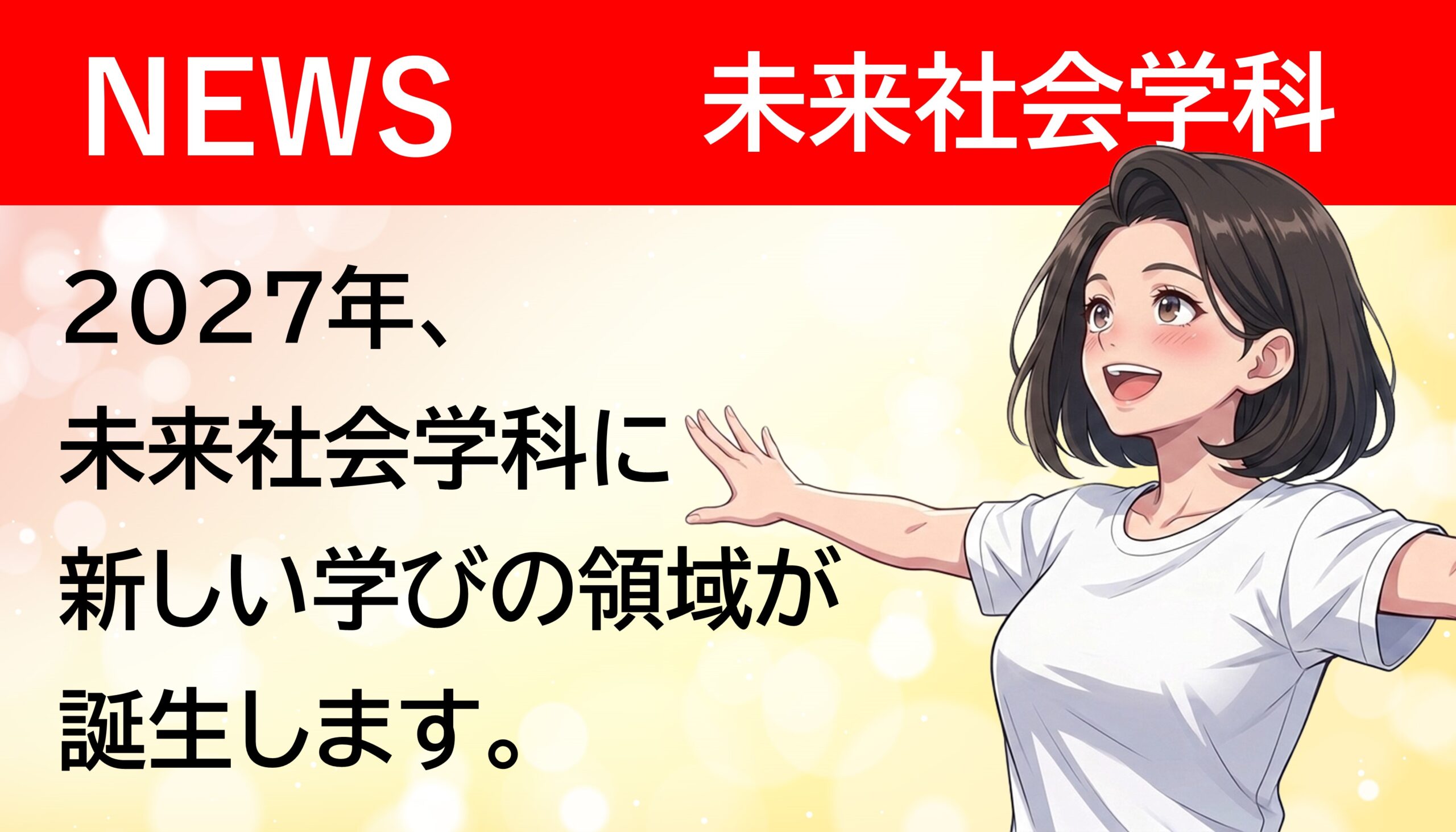 2027年度START 未来社会学科の新しい学びの領域