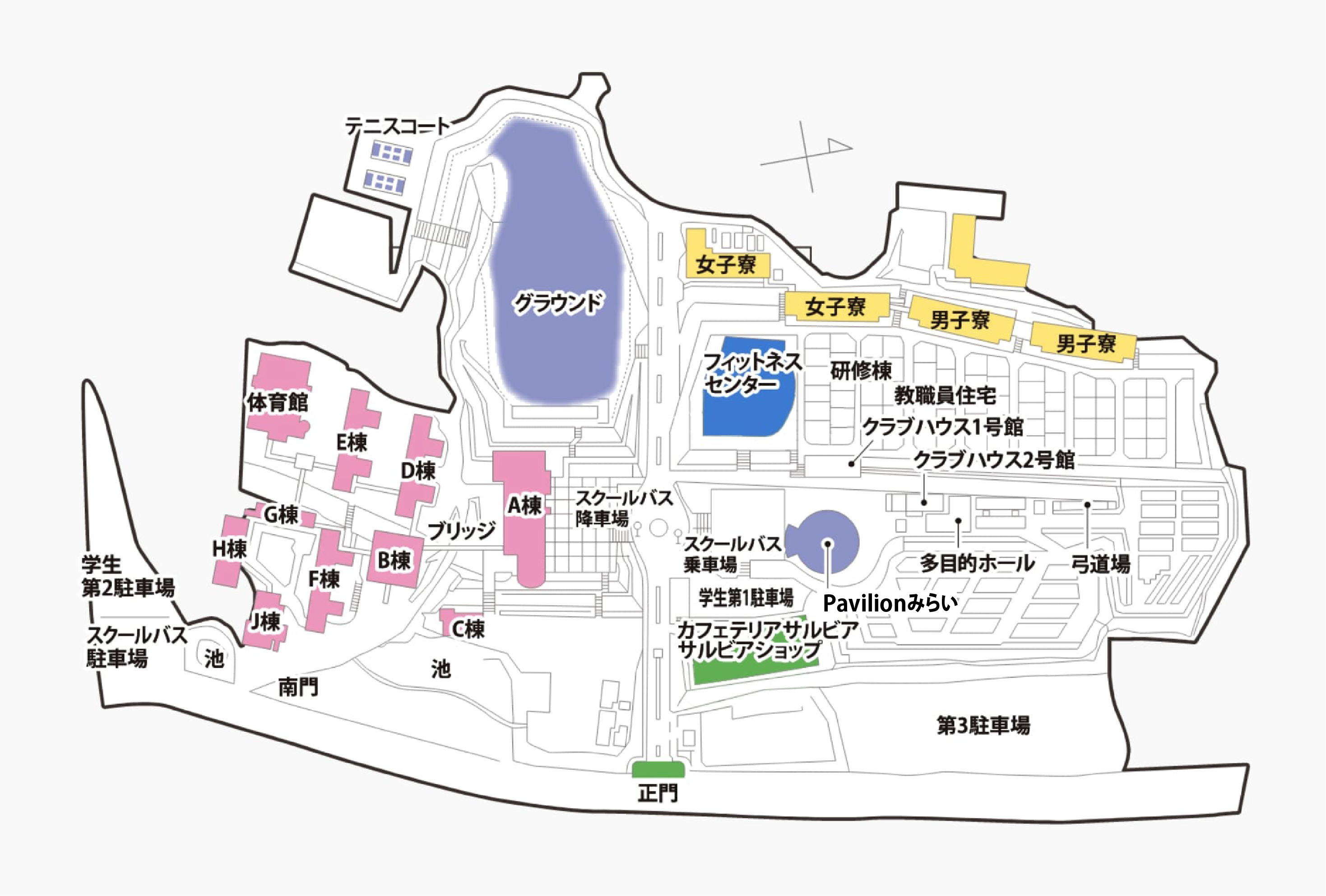 姫路キャンパス地図