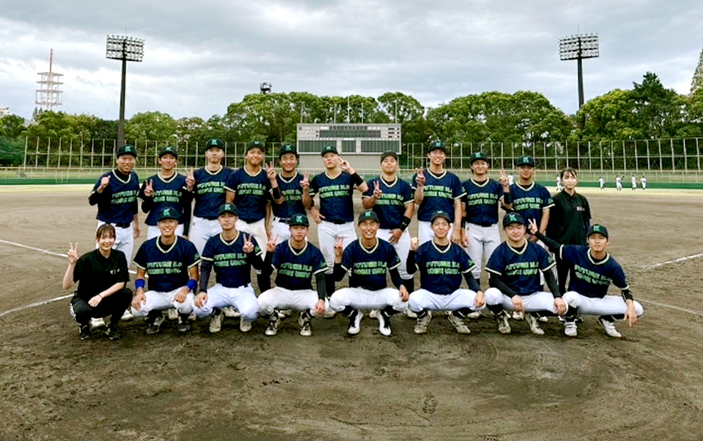 近畿学生軟式野球連盟 秋季1部リーグ優勝しました！